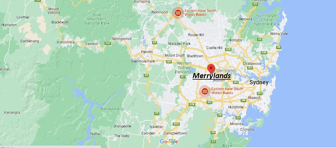 Where is Merrylands Australia