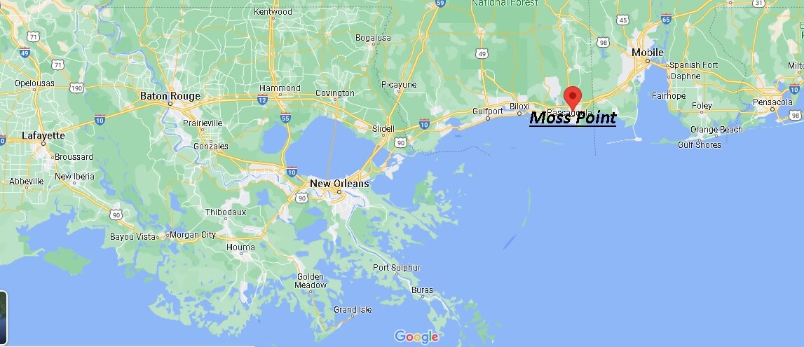 Where is Moss Point Mississippi