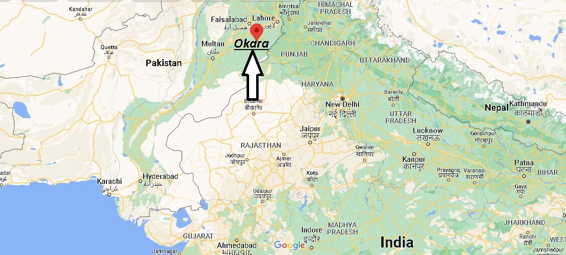 Where is Okara Pakistan