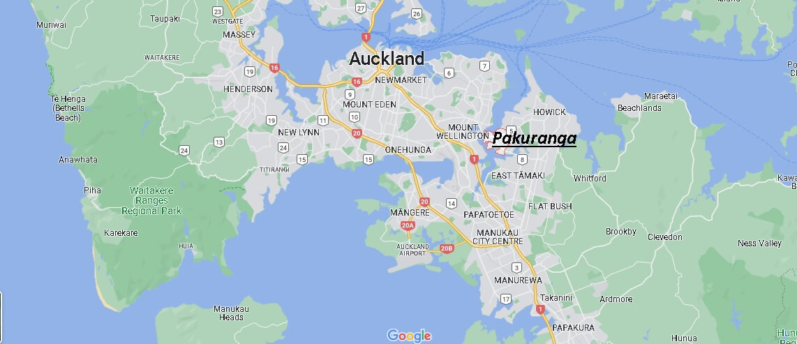 Where is Pakuranga New Zealand