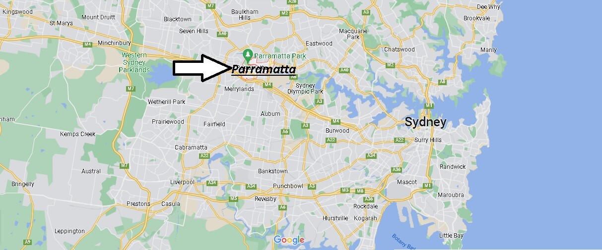 Where is Parramatta Australia