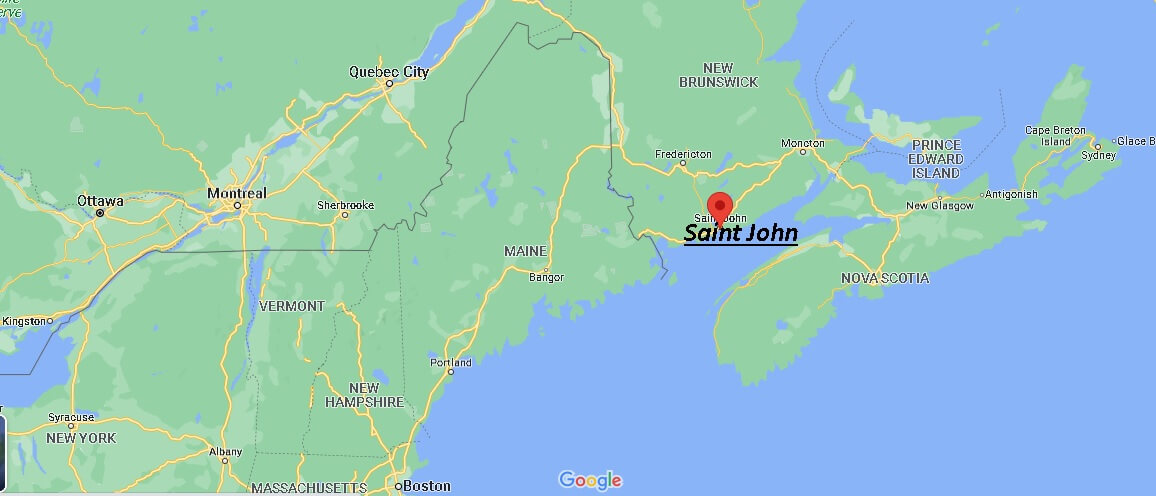 Where is Saint John Canada