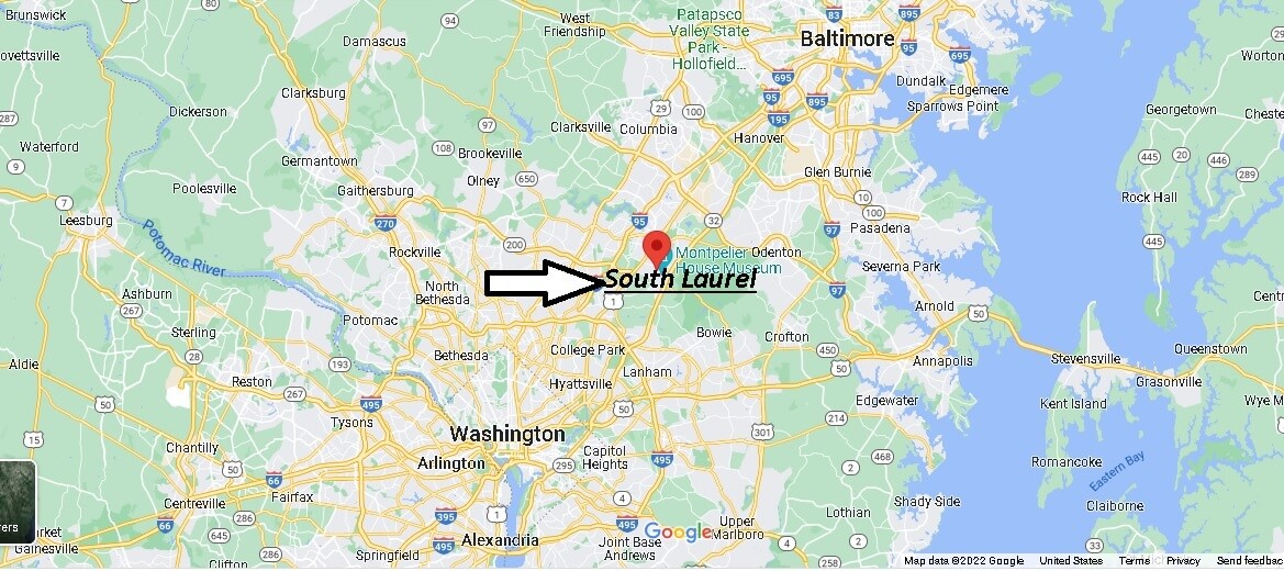 Where is South Laurel Maryland
