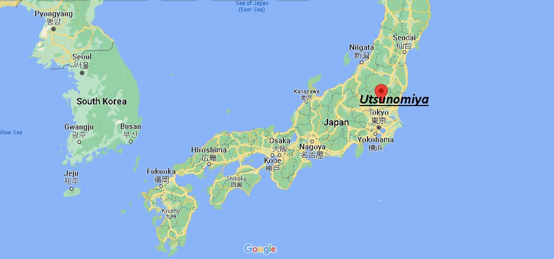 Where is Utsunomiya Japan