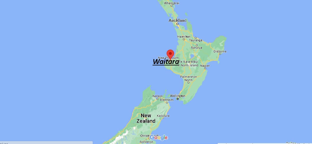 Where is Waitara New Zealand
