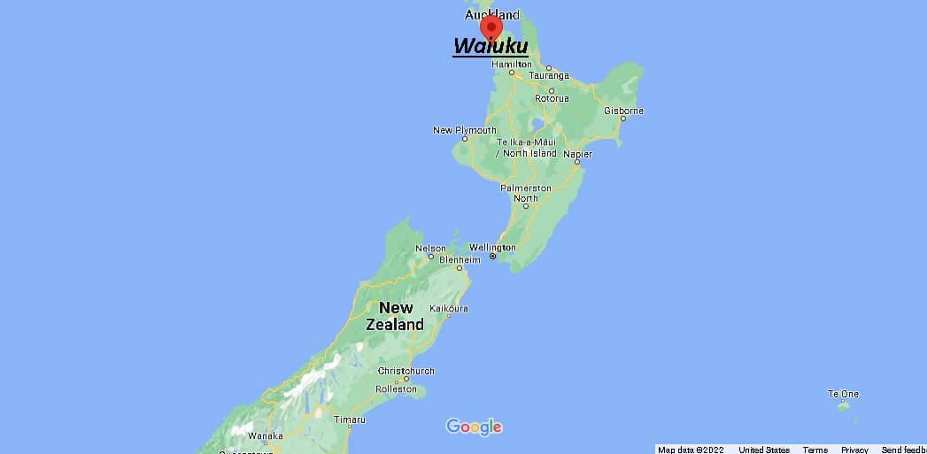 Where is Waiuku New Zealand