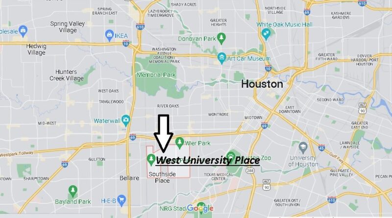 Where is West University Place Texas