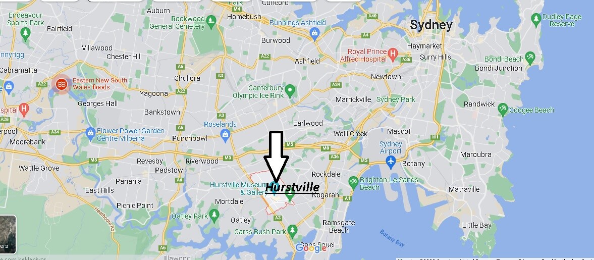 Which part of Sydney is Hurstville