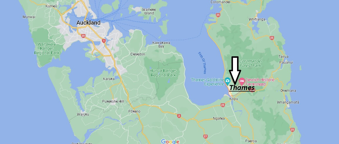 Which region is Thames