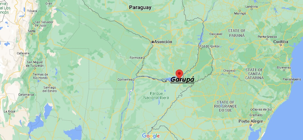 Map of Garupá