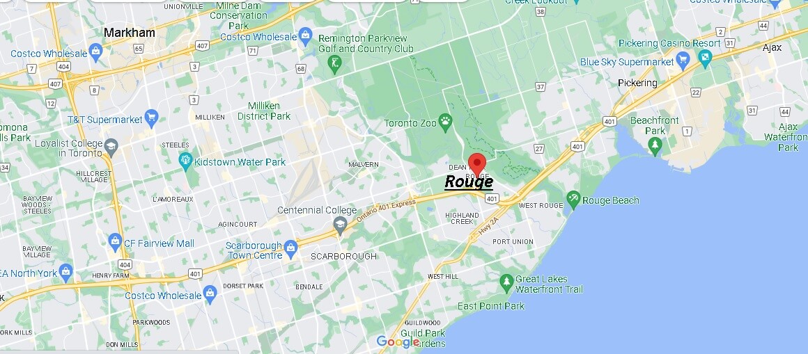 Map of Rouge