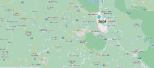 Map of Sisak