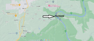 Map of Thurmond
