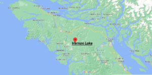 Map of Vernon Lake