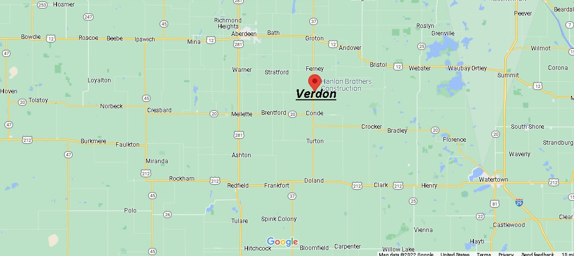 Verdon South Dakota