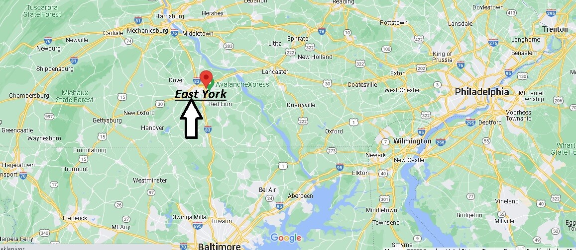What county is East York PA in