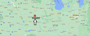 What province is Brandon Canada in