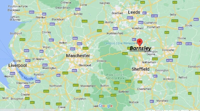 Where is Barnsley Located? Map of Barnsley