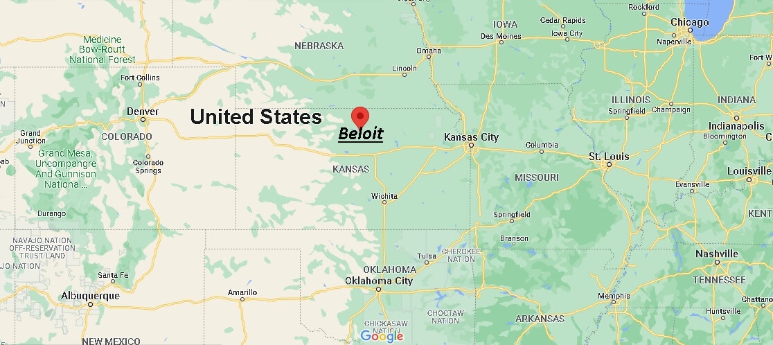 Where is Beloit Kansas