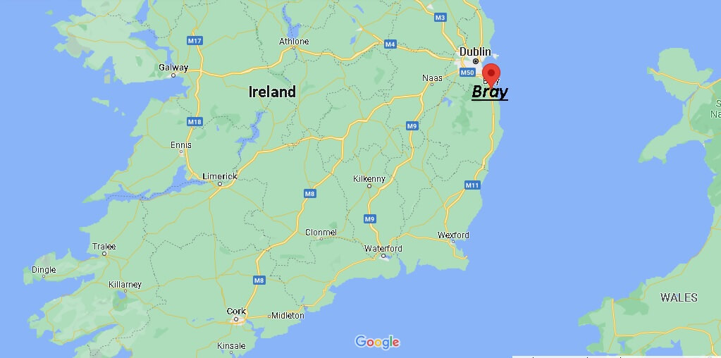 Where is Bray Ireland? Map of Bray | Where is Map