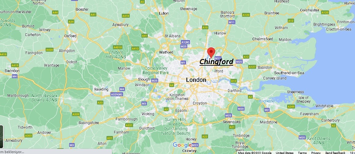 Where is Chingford Located