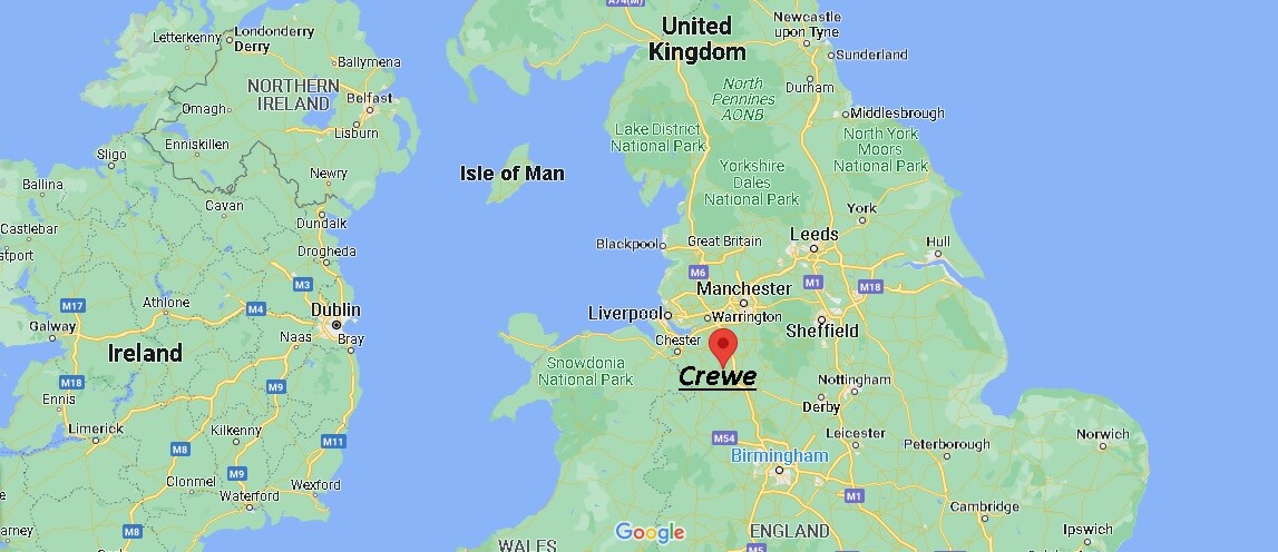 Where is Crewe Located