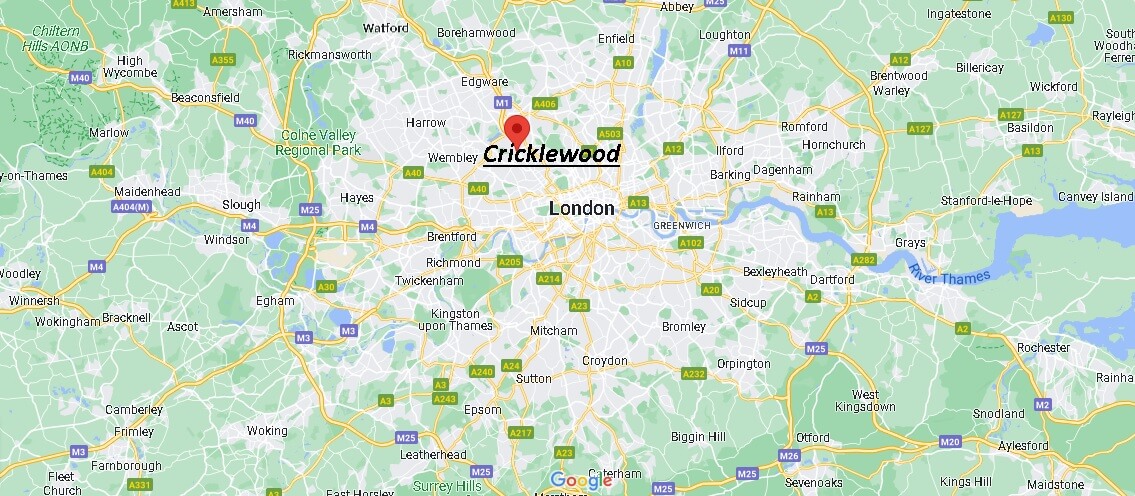 Where is Cricklewood Located