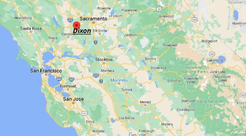 Where is Dixon California