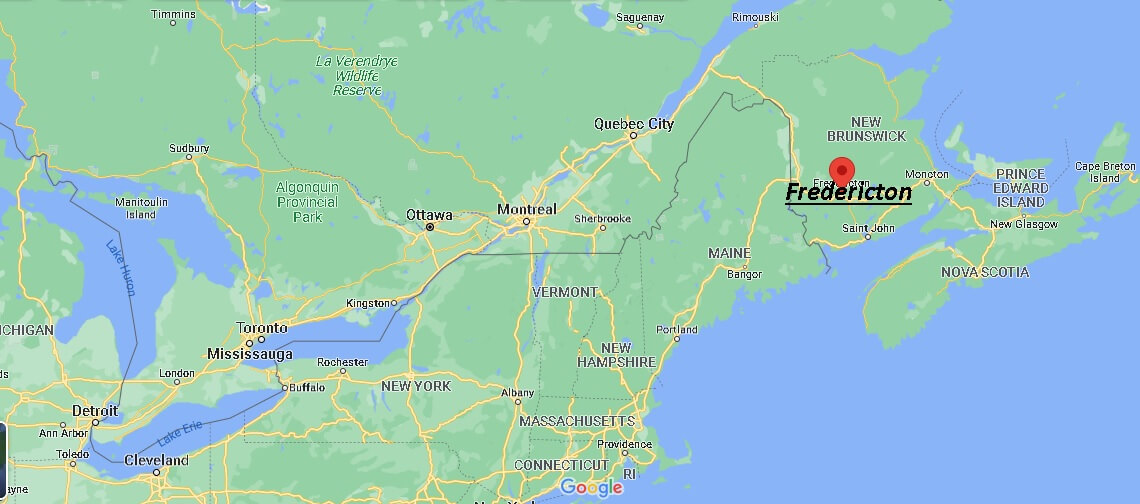 Where is Fredericton Canada