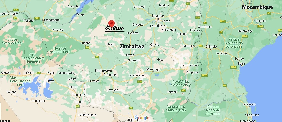 Where is Gokwe Zimbabwe