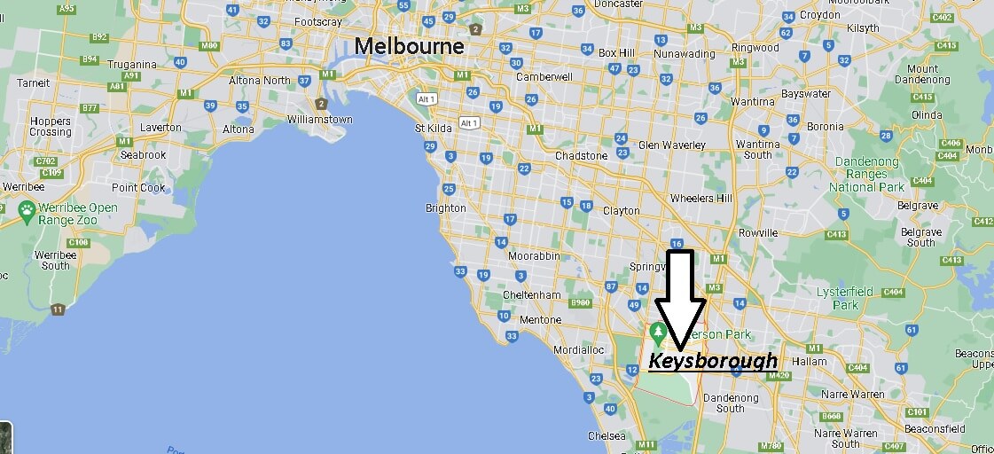 Where is Keysborough Australia