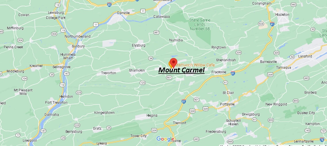Where is Mt Carmel located