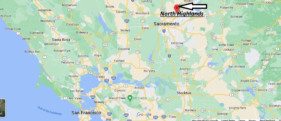 Where is North Highlands California