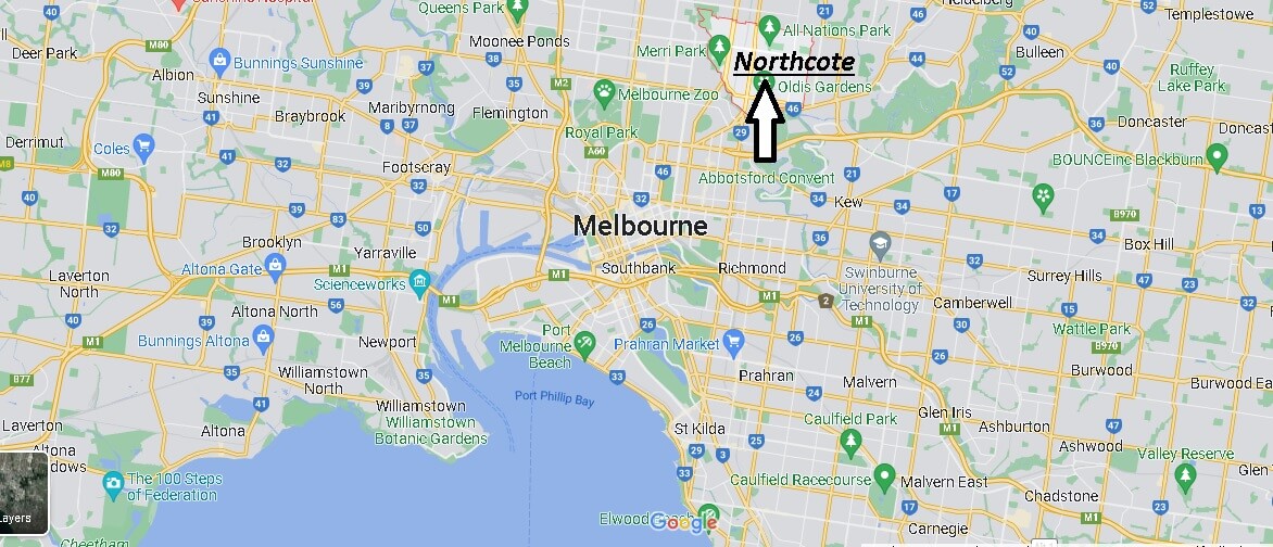 Where is Northcote Australia