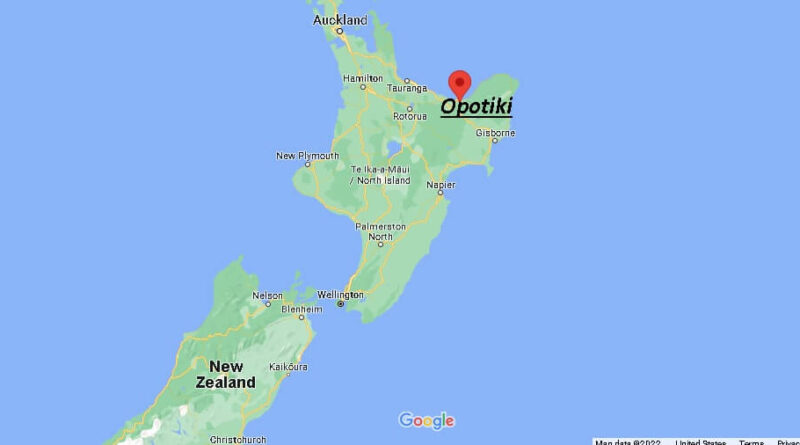 Where is Opotiki New Zealand