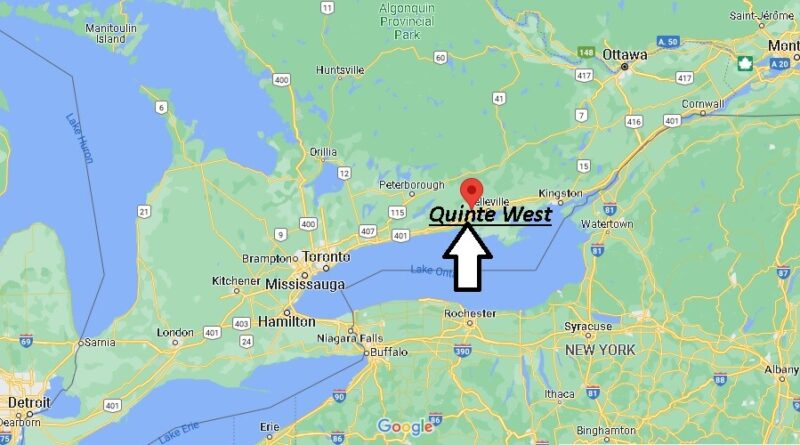 Where is Quinte West Canada