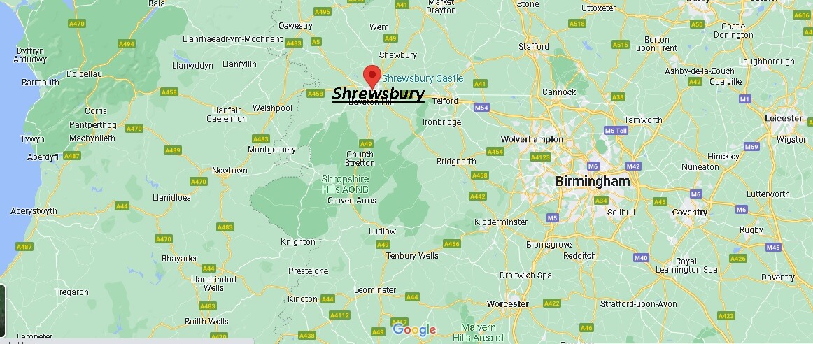 Where is Shrewsbury Located