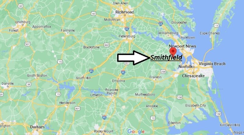 Where is Smithfield Virginia