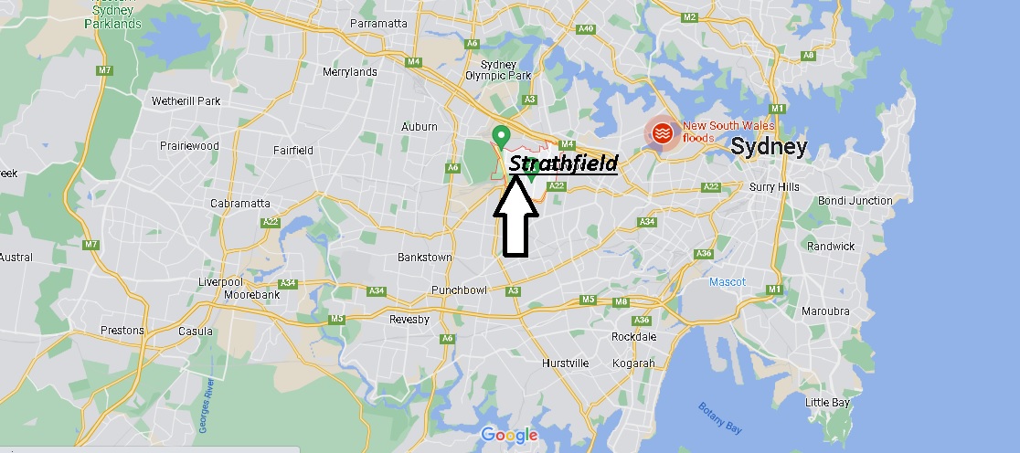 Where is Strathfield Australia
