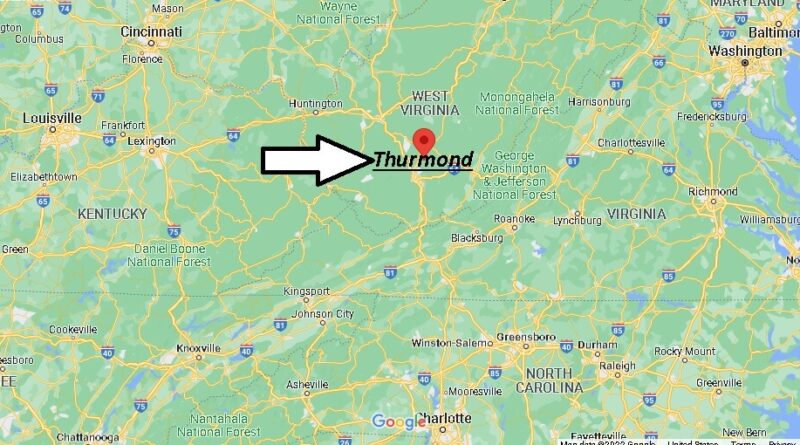 Where is Thurmond West Virginia