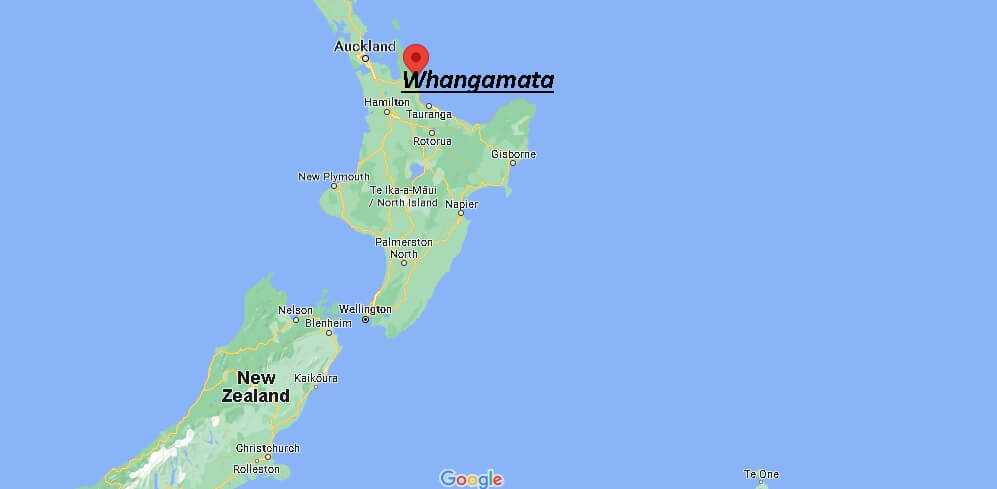 Where is Whangamata New Zealand