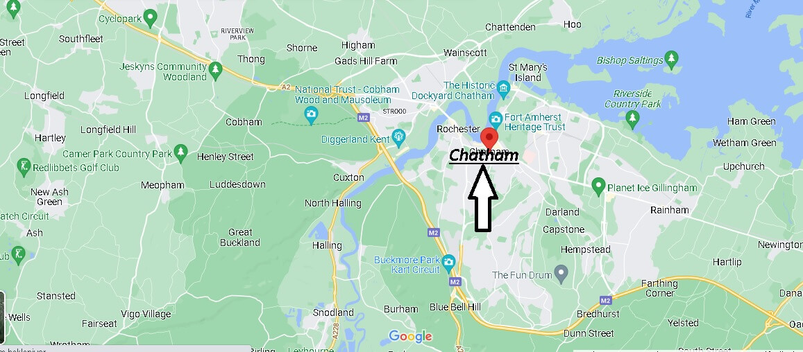 Which part of England is Chatham