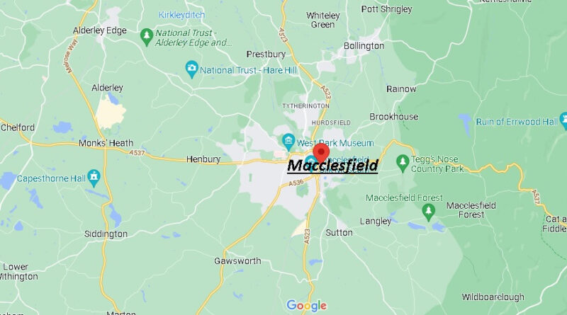 Which part of England is Macclesfield