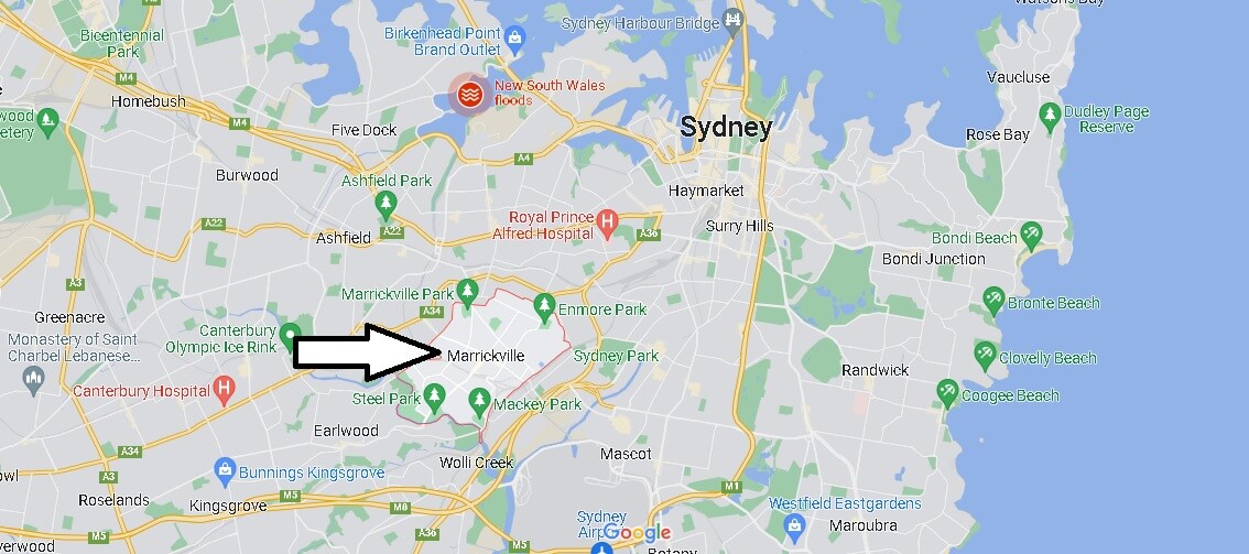 Which part of Sydney is Marrickville in