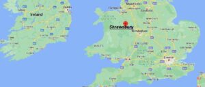 Which region of UK is Shrewsbury