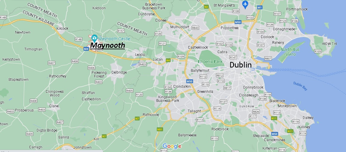Where in Dublin is Maynooth
