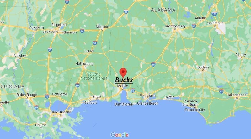 Where is Bucks Alabama