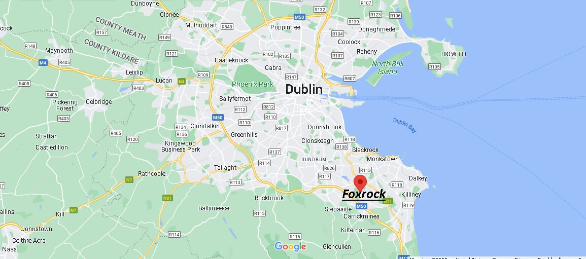 Where is Foxrock Ireland