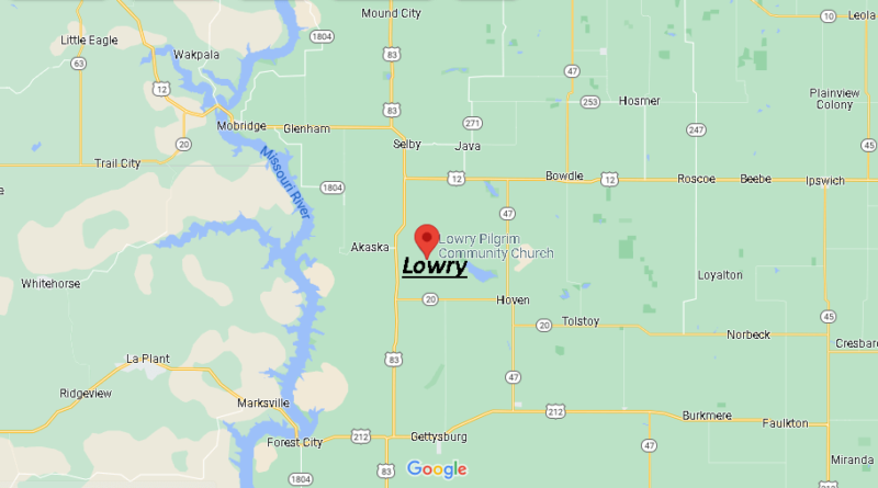 Where is Lowry South Dakota