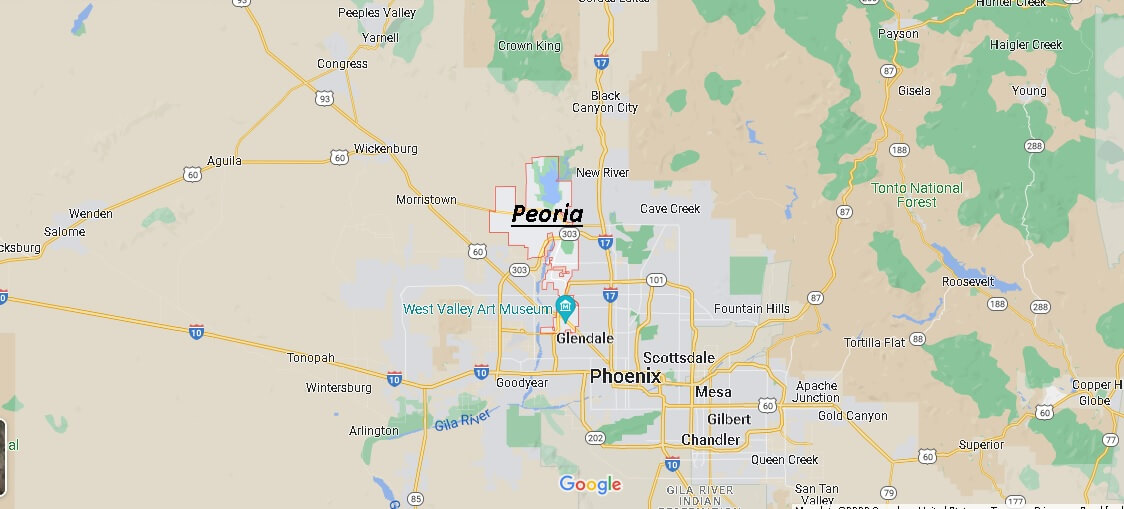 Where is Peoria Arizona